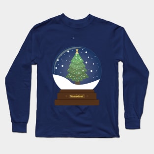 Snowglobe Christmas Long Sleeve T-Shirt